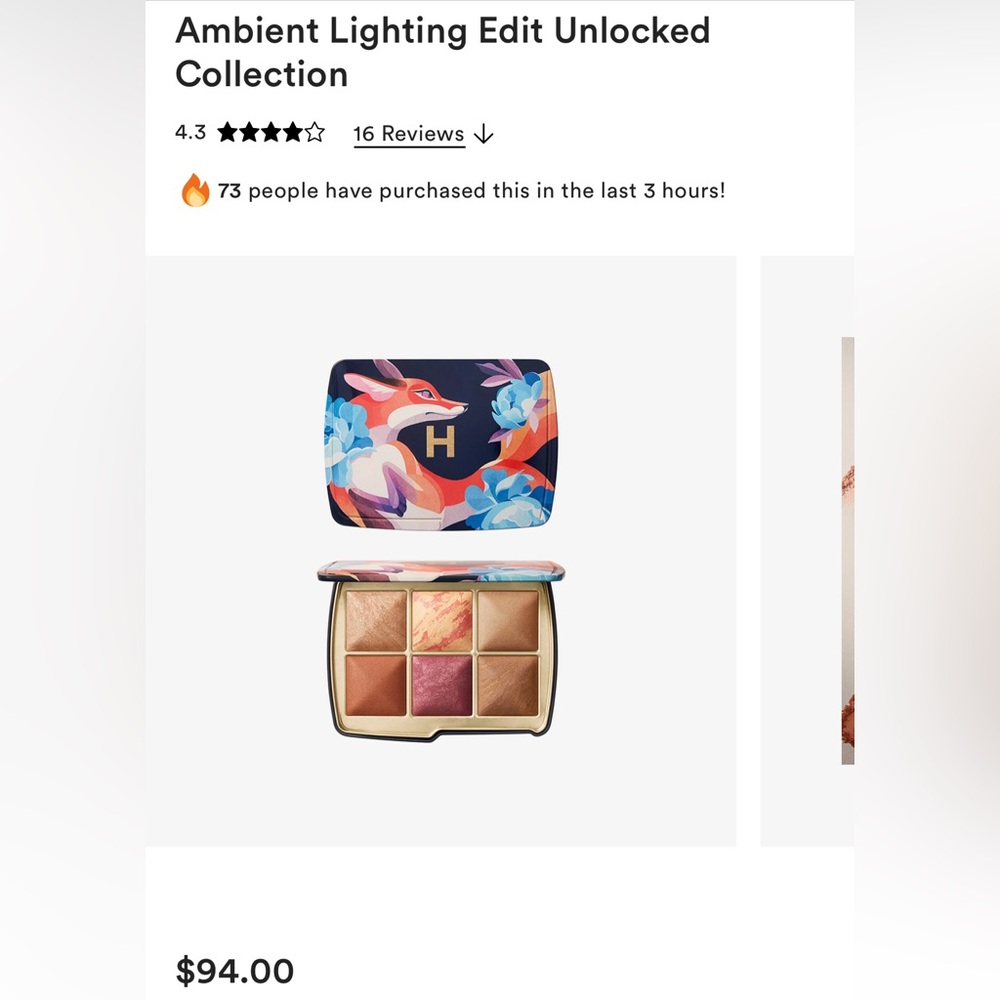 Hourglass Fox Palette